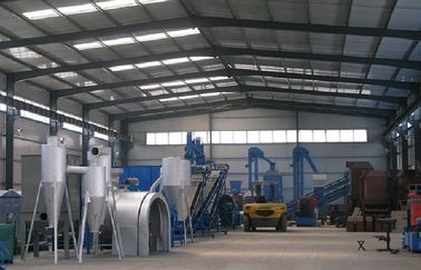 چین Professional Electric Wood Pellet Production Line With Drum Dryer , Pellet Mill تامین کننده