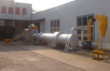 چین محیط زیست مواد دانه ای زیست توده Rotar Drum Dryer، 2000kg / Hour تامین کننده