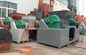 Shredder 800 model 1-4T/H capacity, double roller shredder for timbers, wood blocks, steels, rubbers, and kitchen waste تامین کننده